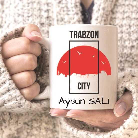 Trabzon Silüeti kupa bardak, Trabzon kupa bardak baskı
